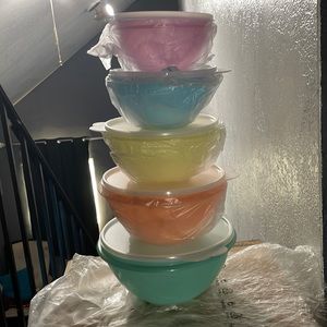 Classic Wonderlier Bowl 5pc  10 1/2 cup / 7cup / 41/2 cup /  3 1/4 cup 2cup